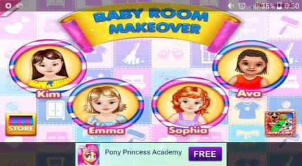 Baby Room Makeover TabTale Gameplay app android apps apk learning education movie