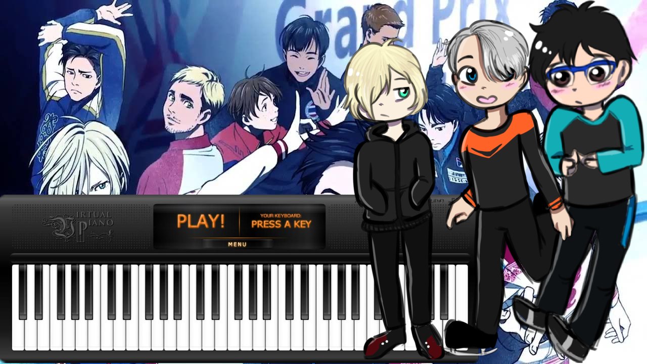 [Virtual Piano] Yuri on Ice - Opening (History Maker)