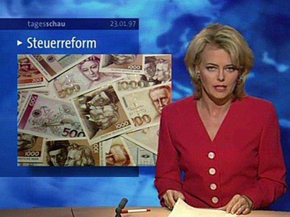 Tagesschau | 23. Januar 1997 20:00 Uhr (mit Eva Hermann) | Das Erste