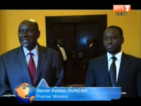 Daniel Kablan Duncan échange avec Soro Guillaume sur la prochaine session parlementaire ainsi que s