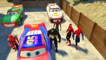 Spiderman & Venom Disney Cars Pixar Nursery Rhymes Lightning McQueen (Children with Action)