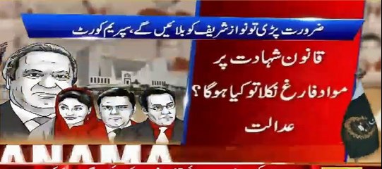 Detailed report on Judges remarks today in Panama case