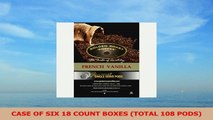 FRENCH VANILLA COFFEE PODS  SINGLE SERVE CASE OF 618 FITS SENSEO baafd7fc