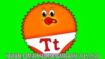 Alphabet Song with Big and Small Letter T to teach and learn ABCs