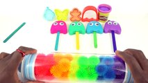 Glitter Playdough Pac Man Popsicles Modelling Compound and Fun Molds Sparkle Play Doh