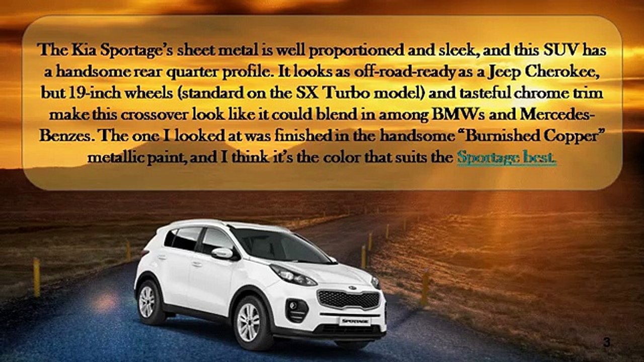 2017 Kia Sportage SX For Sale