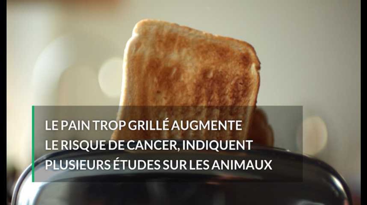 Voilà pourquoi vous ne devriez pas manger votre pain trop grillé