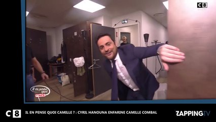 Cyril Hanouna enfarine Camille Combal en direct sur C8 (Vidéo)