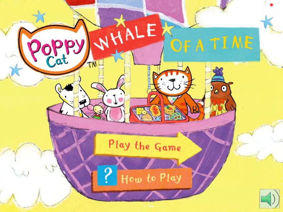 New Poppy Cat Whale Of a Time Nick Jr Movie Games HD