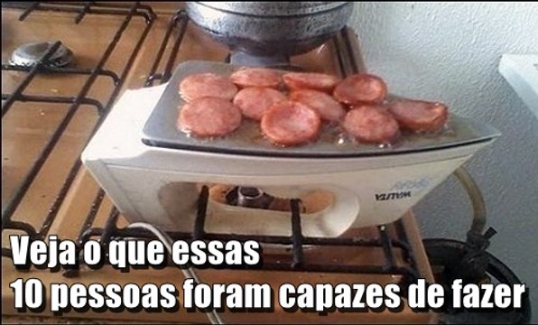 10 pessoas foram capazes de fazer
