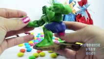 Hulk Ironman Superheroes Toys Surprise Eggs for Children | Captain America Superheroes Surprise Eggs