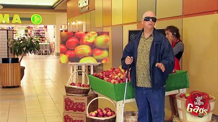 Worm in Apple Prank Just For Laughs Gags