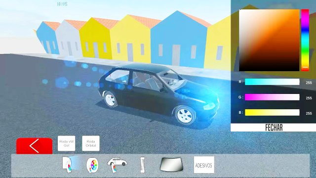 Carros Rebaixados Brasil para android - Gameplay Testando o jogo