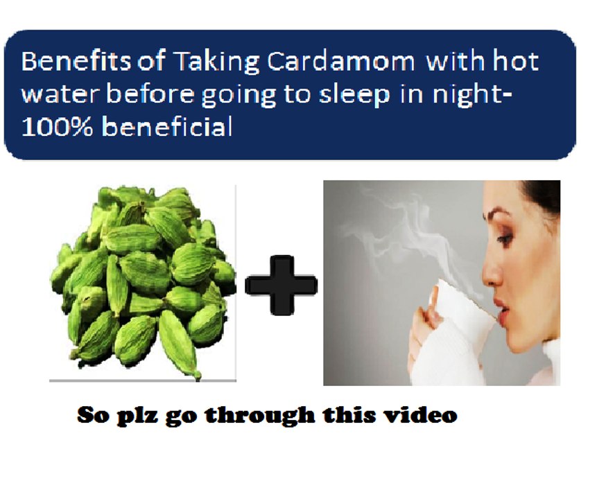 Health Tips - 100% Benefits of Taking Cardamom + hot water