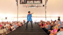 Josh Davis sings 'T R O U B L E' Elvis Week 2014