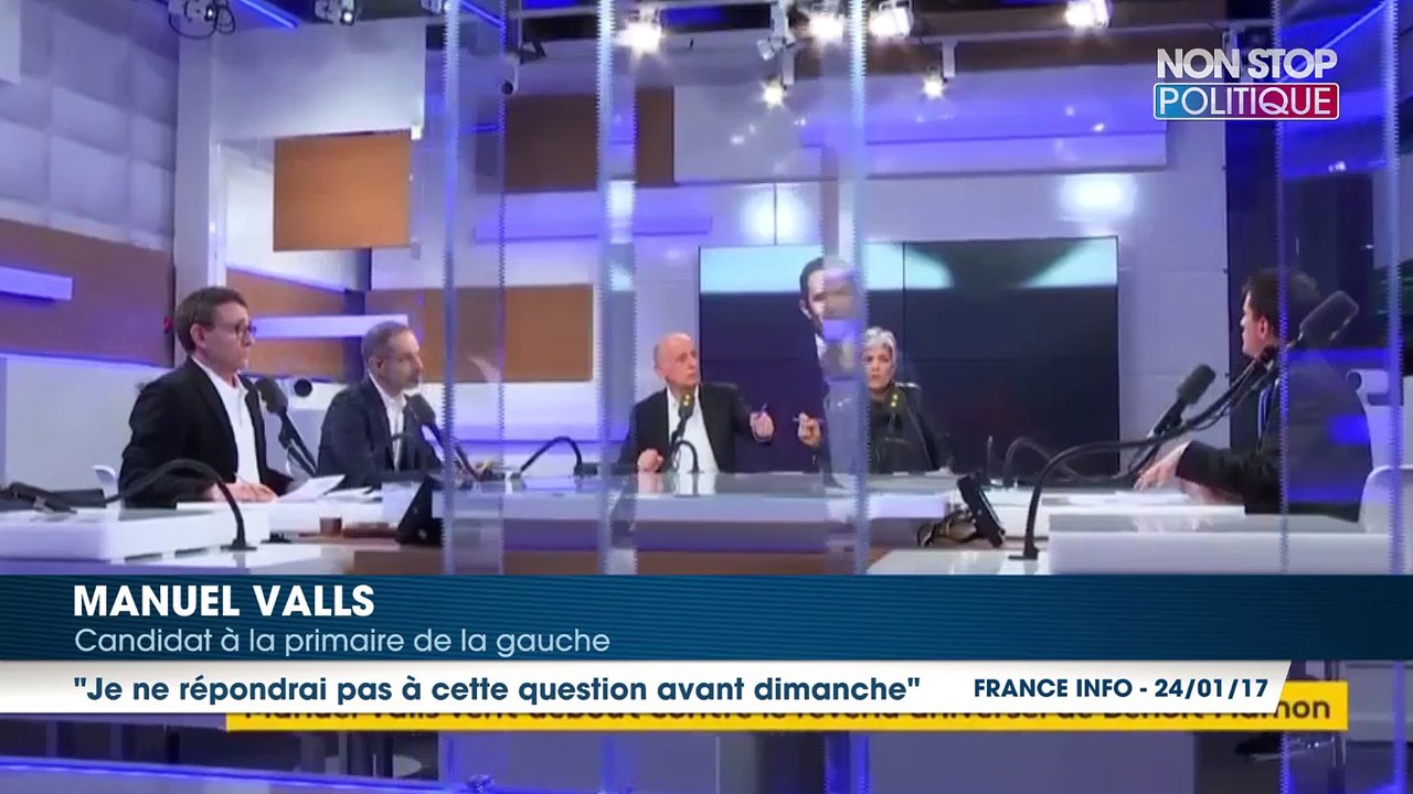 Manuel Valls futur soutien de Benoît Hamon ? Il répond