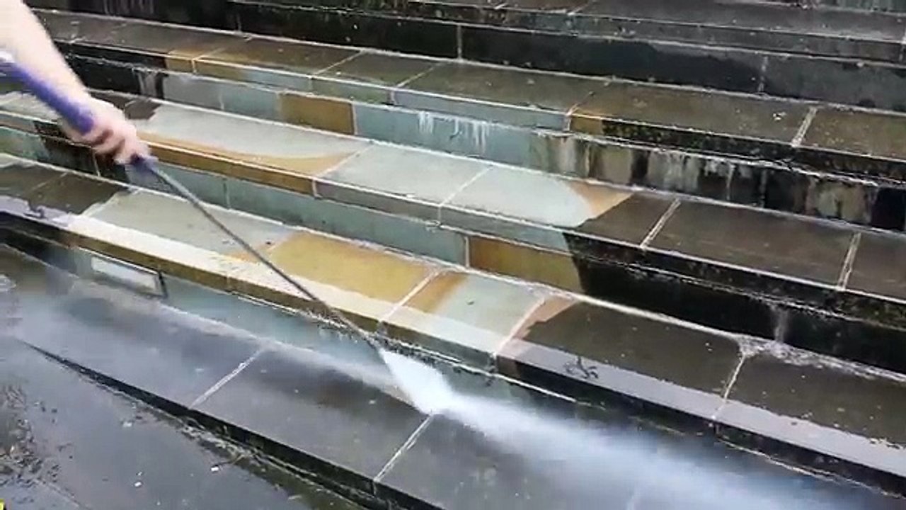 Pressure Washing Steps
