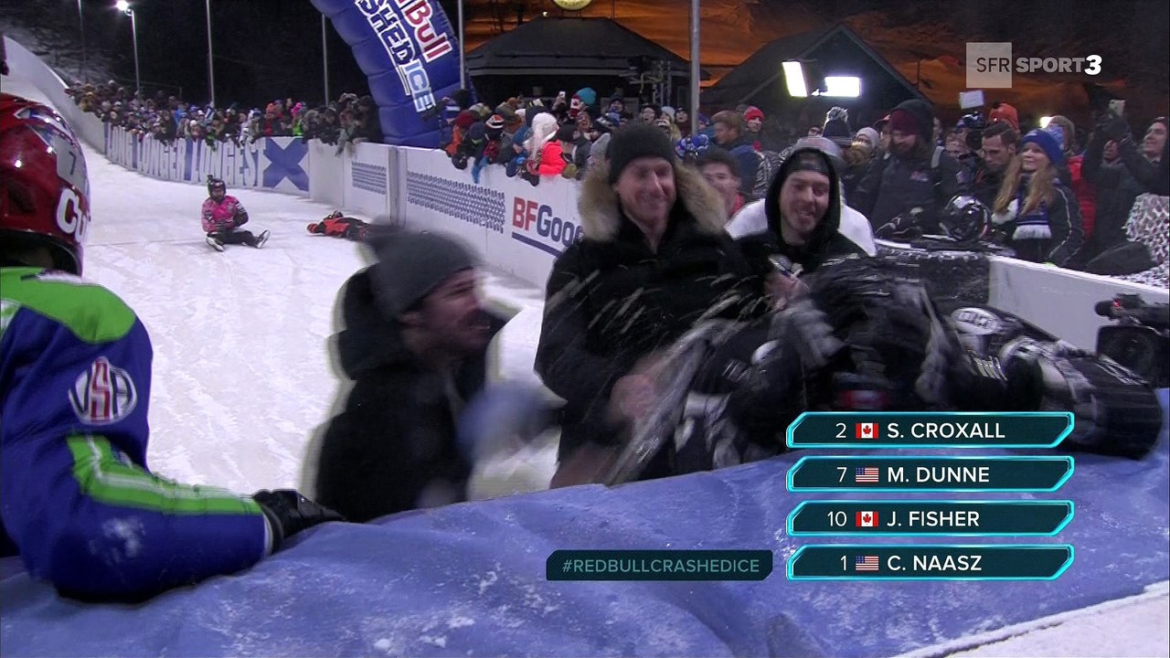 Crashed Ice - Finlande - Victoire de Scott Croxall