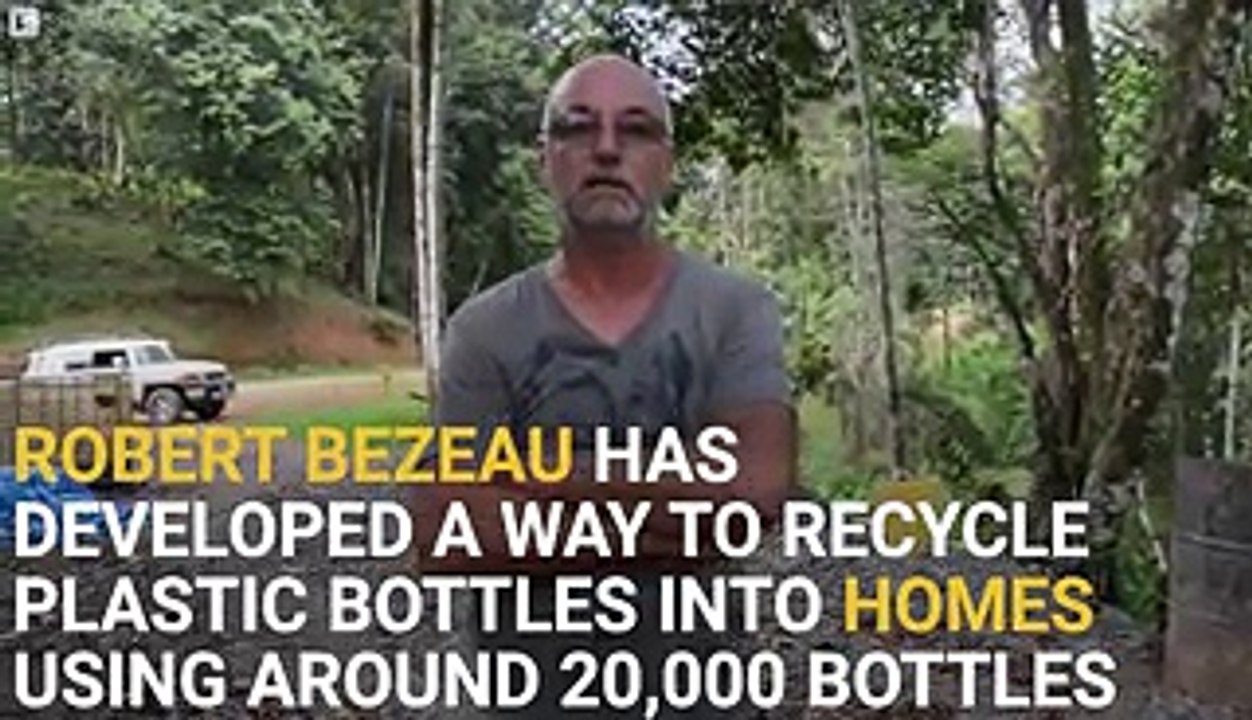 This House Is Made Out Of Plastic Bottles..