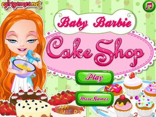 Baby Barbie Cake Shop - Best Game for Little Girls