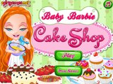 Baby Barbie Cake Shop - Best Game for Little Girls