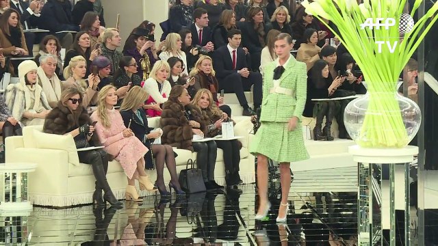 Mode: Chanel s'inspire de l'art-déco pour son défilé couture