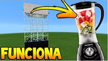 Minecraft PE:COMO FAZER UM LIQUIDIFICADO QUE FUNCIONA !!