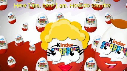 Kinder Surprise Finger Family Nursery Rhymes Lyrics