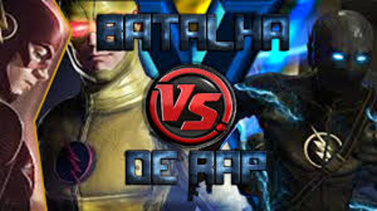 Zoom VS. Flash & Flash Reverso (The Flash) | Batalha de RAP (Ft. M. Raps, Sennin Raps)