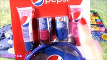 New Claires TREATS! Chupa Chups Lip BALMS PEPSI Beauty Set Scented GLOSS nail POLISH! Keychains!