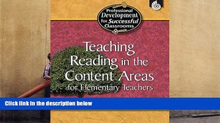 Download [PDF]  Teaching Reading in the Content Areas for Elementary Teachers (Professional