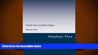 Read Online Inside Out and Back Again Novel Unit Full Book