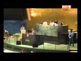 RTI - Déclaration du Président de la République SEM Alassane Ouattara à la tribune de l'ONU