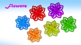 Origami Flowers Folding Instructions - Origami Snowflake, Easy For Kids