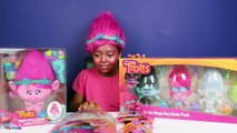 Trolls Face Paint - Poppy Makeup - Style Station - Key Chain Pack - Dreamworks Trolls Movie Toys