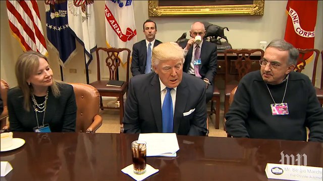 Trump to automakers: 'We're bringing manufacturing back to the United States big league'