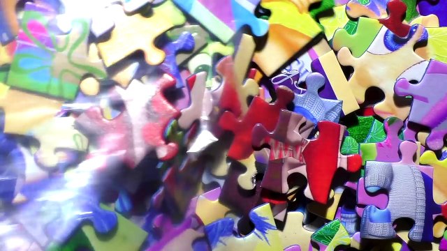 INSIDE OUT Joy, Fear, Anger, Sadness, Disgust Disney Puzzle Game Rompecabezas De Play Kids Toys