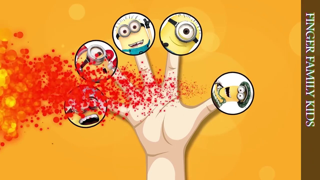 Finger Family Song Despicable Me Minions Nursery Rhyme with Kevin Stuart Dave Carl Jerry