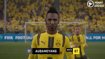 FIFA 17 : les visages et notes du Borussia Dortmund