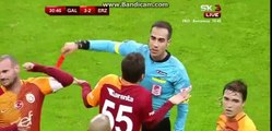Nigel de Jong RED CARD HD - Galatasaray 3-2 Erzincanspor- 24.01.2017