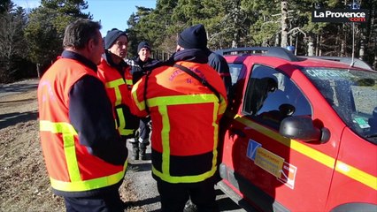 Incendie de forêt au Mont-Ventoux
