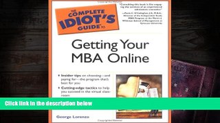 PDF  The Complete Idiot s Guide to Getting Your MBA Online Trial Ebook
