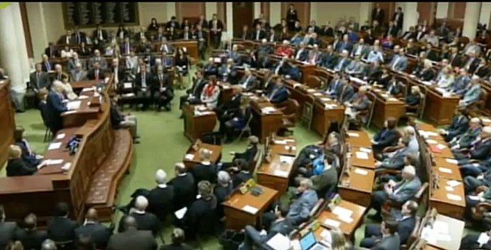 Le sénateur Mark Dayton victime d'un malaise en pleine assemblée