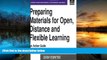 Read Online Preparing Materials for Open, Distance and Flexible Learning: An Action Guide for
