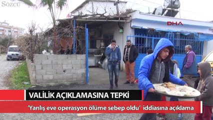 Valilik açıklamasına tepki