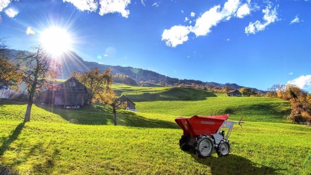 Незаменимый помощник по хозяйству. Обзор на мини самосвал (мини думпер) ANT BY300