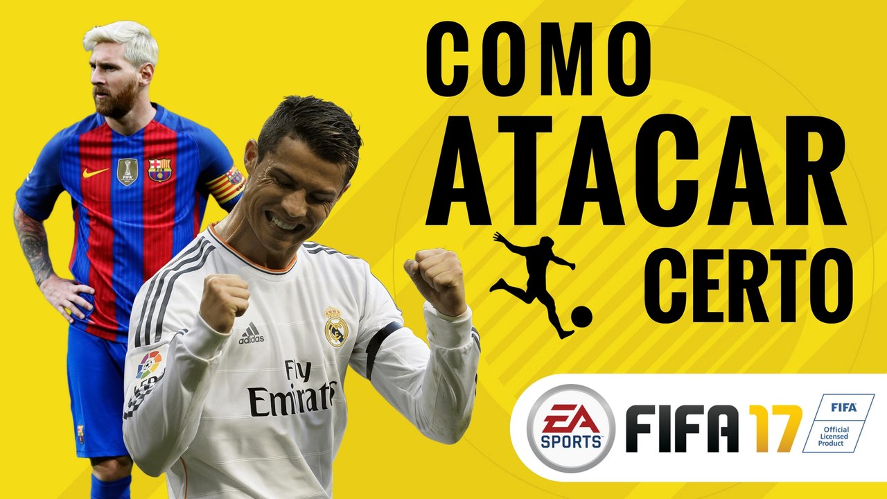 AUMENTE O PODER DO SEU ATAQUE - Dicas de Fifa 17 - Português PT-BR