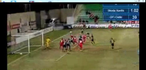 Mitropoulos Own Goal - Skoda Xanthi vs OFI Crete 1-0  24.01.2017
