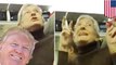 Old lady kicked off plane for harassing Donald Trump supporter