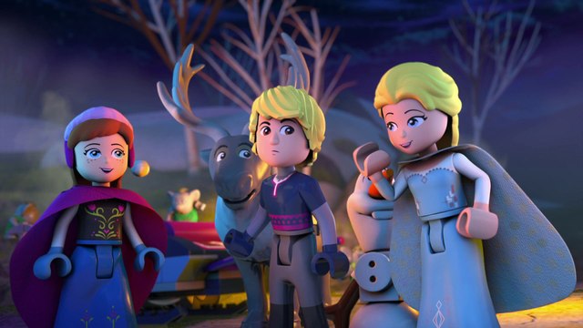 La Reine des Neiges: Magie des Aurores Boréales - Épisode 2 (Frozen - Disney - Lego - Animation - Court métrage)